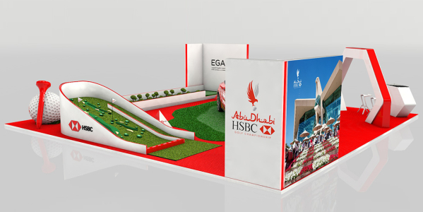 HSBC Village Activation at Emirates Golf Club, Dubai