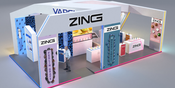 Zing, Vapsi & AirBar Stands For Dubai Vape Show 2022